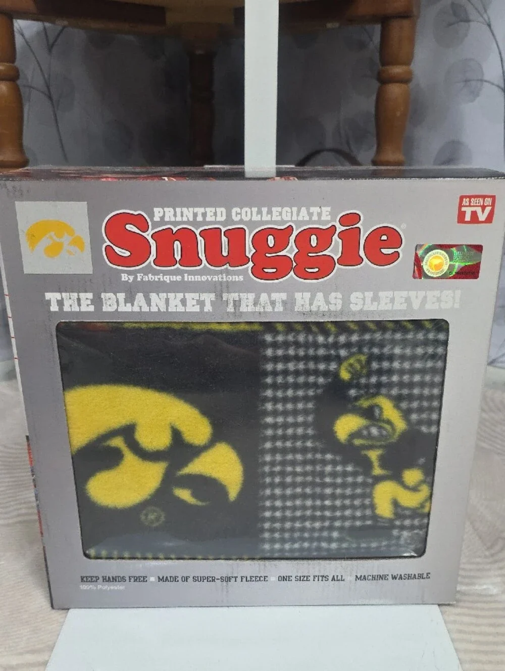 Snuggie cozy wearable